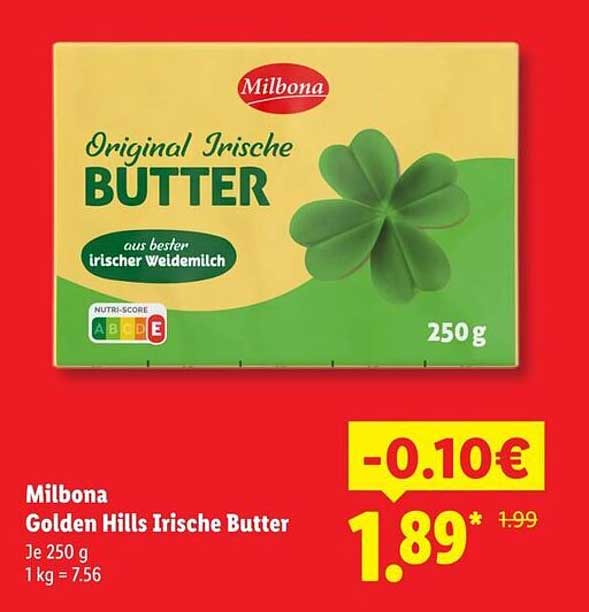 Milbona Golden Hills Irische Butter