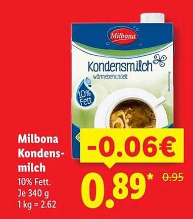 Milbona Kondensmilch