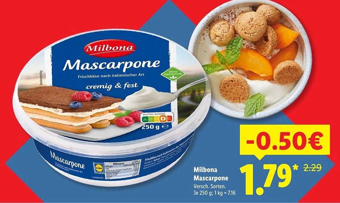 Milbona Mascarpone