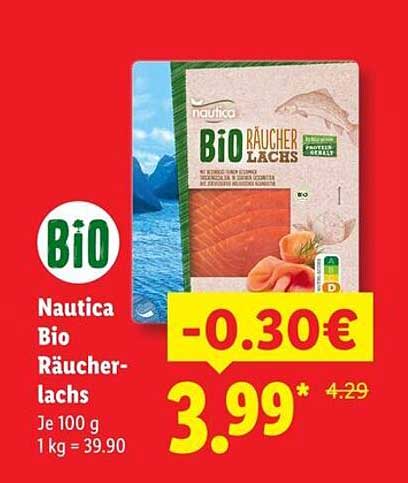 Nautica Bio Räucherlachs