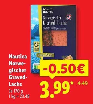 Nautica Norwegischer Graved-Lachs