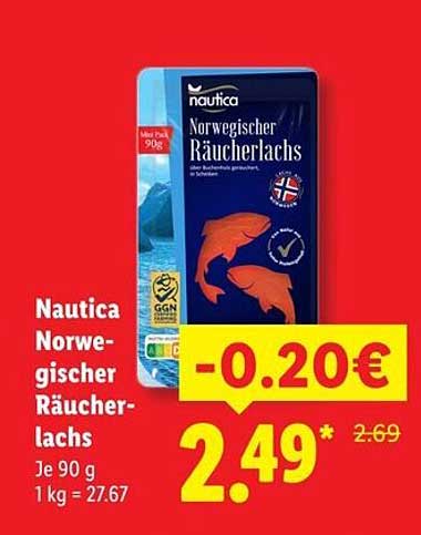 Nautica Norwegischer Räucherlachs