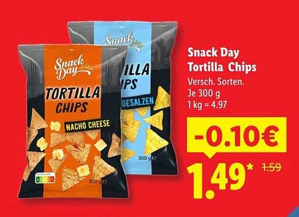 Snack Day Tortilla Chips