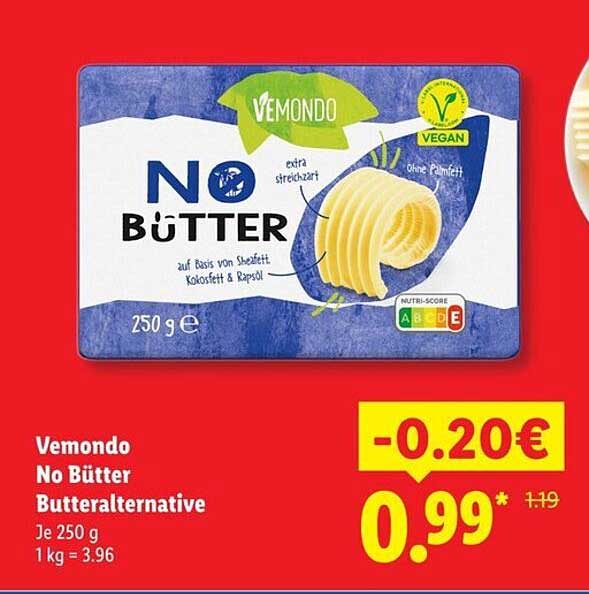 Vemondo No Butter Butteralternative