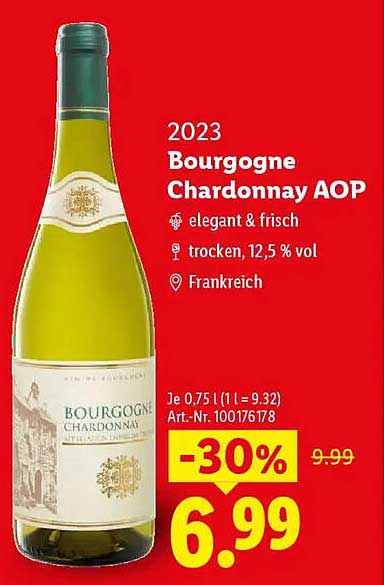 2023 Bourgogne Chardonnay AOP