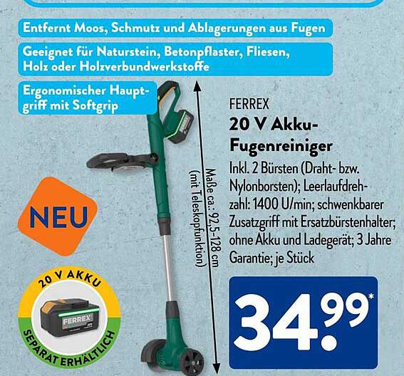 Spannende Elektrischer Fugenreiniger Aldi Ebenbild