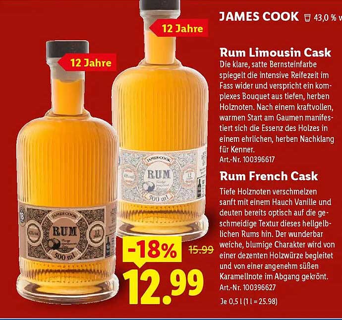 Rum Limousin Cask