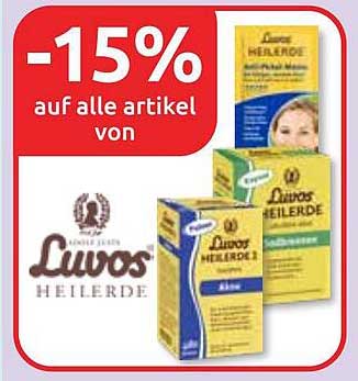 -15% auf alle Artikel von Luvos Heilerde