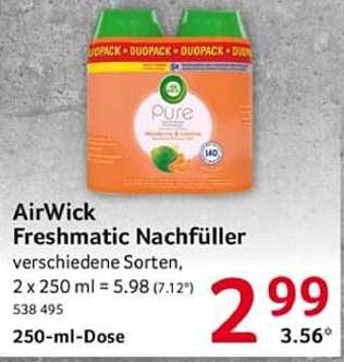 AirWick Freshmatic Nachfüller - verschiedene Sorten
