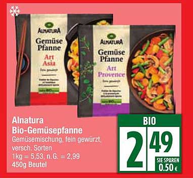 Alnatura Bio-Gemüsepfanne 450g
