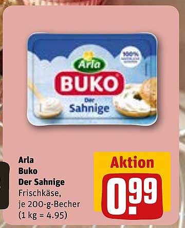 Arla Buko Der Sahnige Frischkäse