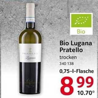 Bio Lugana Pratello trocken 0,75 l-Flasche