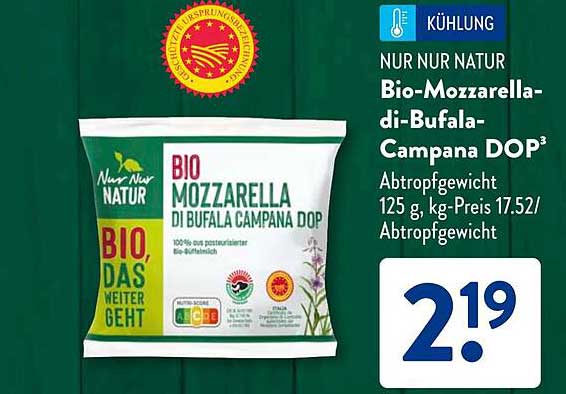 Bio-Mozzarella di Bufala-Campana DOP