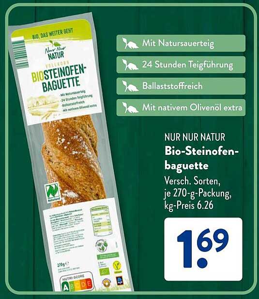 Bio-Steinofenbaguette