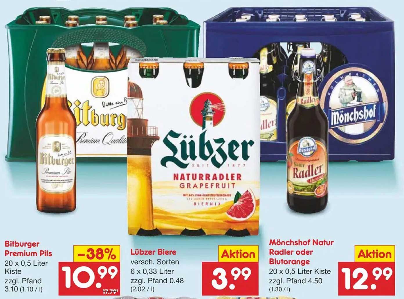 Bitburger Premium Pils 20 x 0,5 Liter Kiste