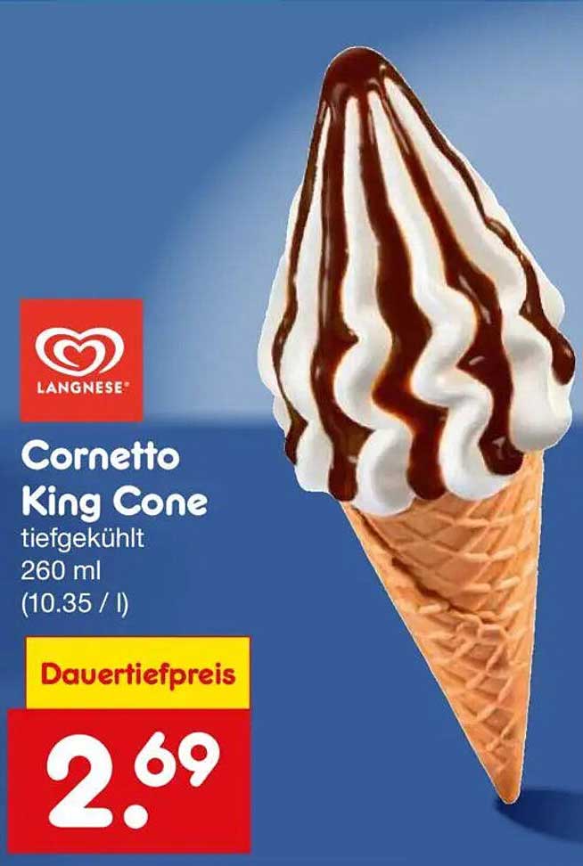 Cornetto King Cone 260 ml