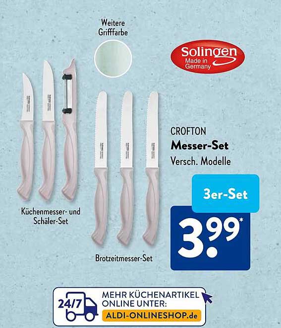 CROFTON Messer-Set - Verschiedene Modelle