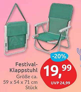 Festival-Klappstuhl