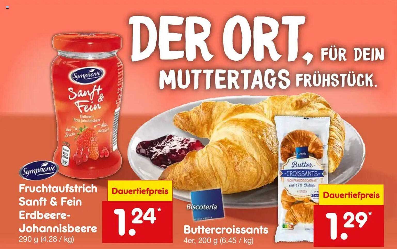 Fruchtaufstrich Sanft & Fein Erdbeere-Johannisbeere 290 g