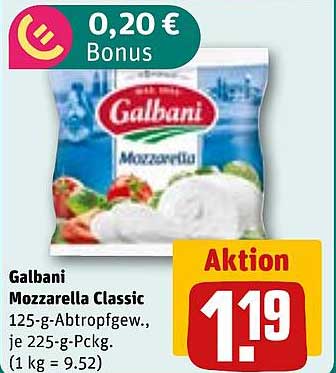 Galbani Mozzarella Classic 125 g