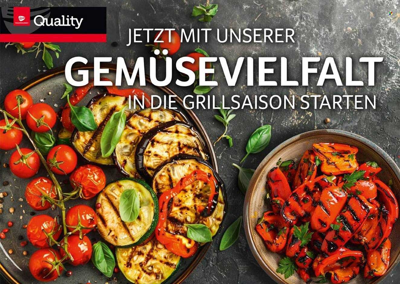 Gemüsevielfalt für die Grillsaison
