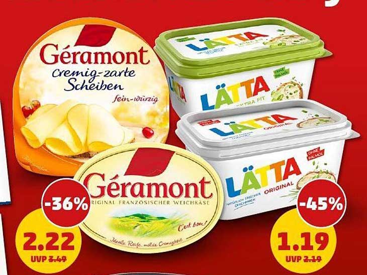 Géramont Cremig-zarte Scheiben & Lätta