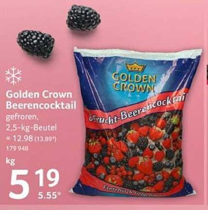 Golden Crown Beerencocktail gefroren, 2,5-kg-Beutel