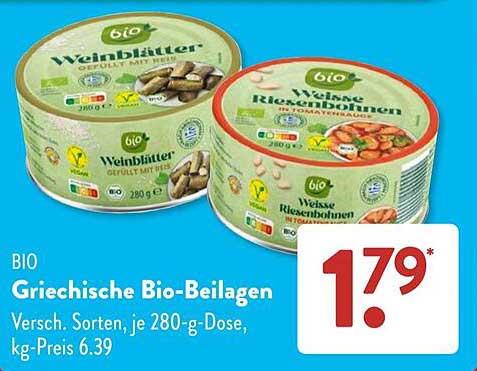 Griechische Bio-Beilagen 280 g