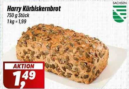 Harry Kürbiskernbrot 750 g