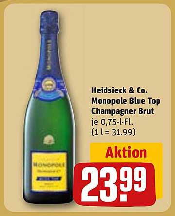 Heidsieck & Co. Monopole Blue Top Champagner Brut 0,75 l