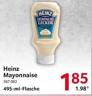 Heinz Mayonnaise 495 ml Flasche