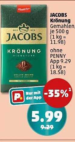 JACOBS Krönung Gemahlen, 500 g