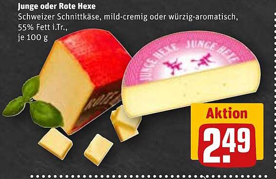 Junge oder Rote Hexe - Schweizer Schnittkäse