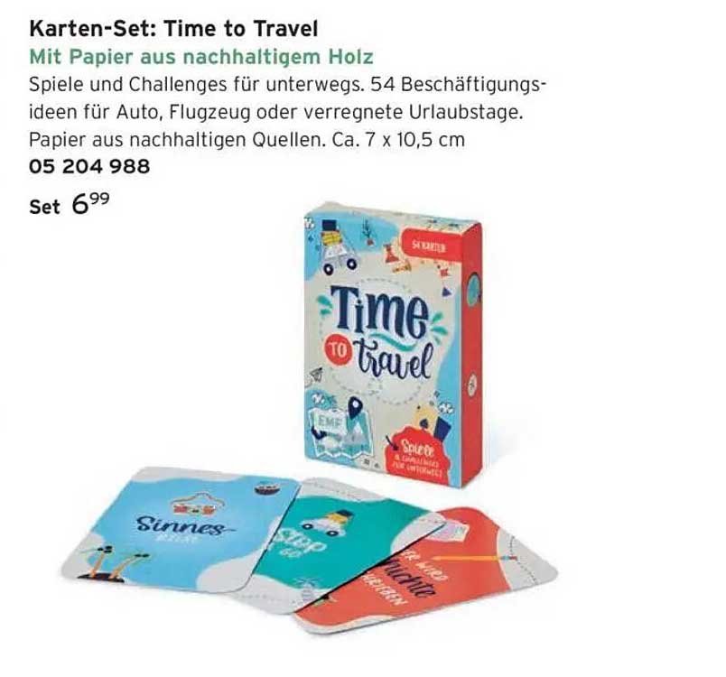 Karten-Set: Time to Travel