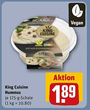 King Cuisine Hummus