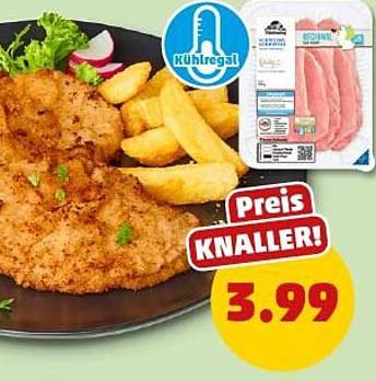 Köstliches Schnitzel mit Beilagen - Preis-Knaller für nur 3,99 €