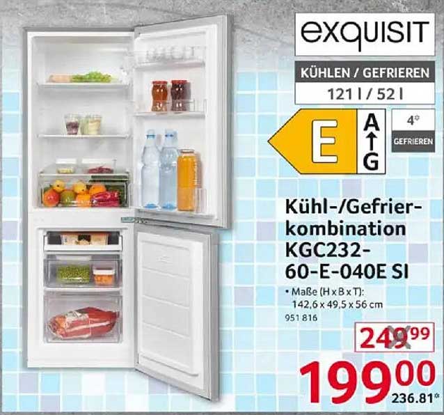 Kühl-/Gefrierkombination KGC232-60-E-040E SI