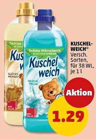 Kuschelweich Weichspüler - Verschiedene Sorten 1 L
