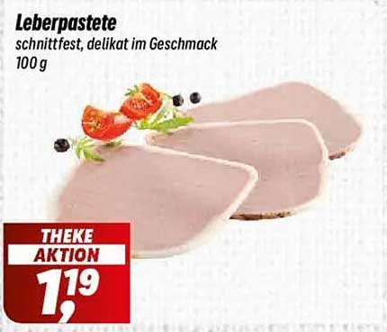 Leberpastete schnittfest, delikat im Geschmack – 100 g