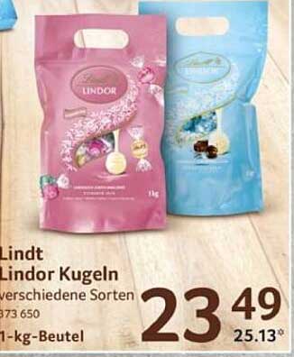 Lindt Lindor Kugeln - verschiedene Sorten 1 kg