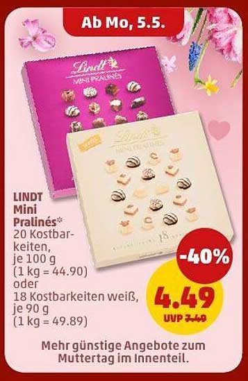 LINDT Mini Pralines