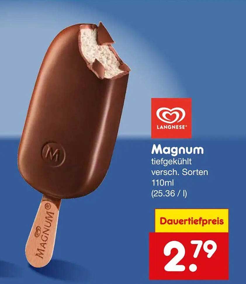 Magnum tiefgekühlt verschiedene Sorten 110ml