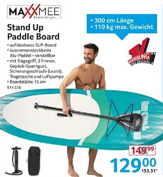 MAXX MEE Stand Up Paddle Board
