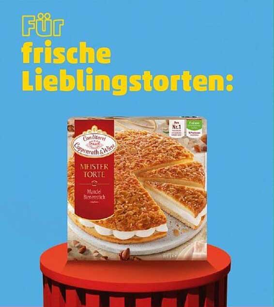 Meister Torte Mandel Bienenstich von Coppenrath & Wiese