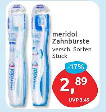 meridol Zahnbürste - verschieden Sorten Stück