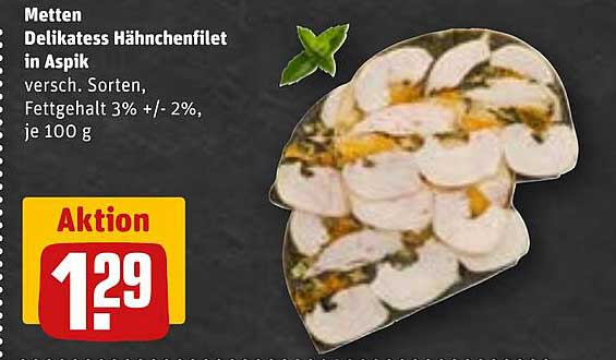 Metten Delikatess Hähnchenfilet in Aspik