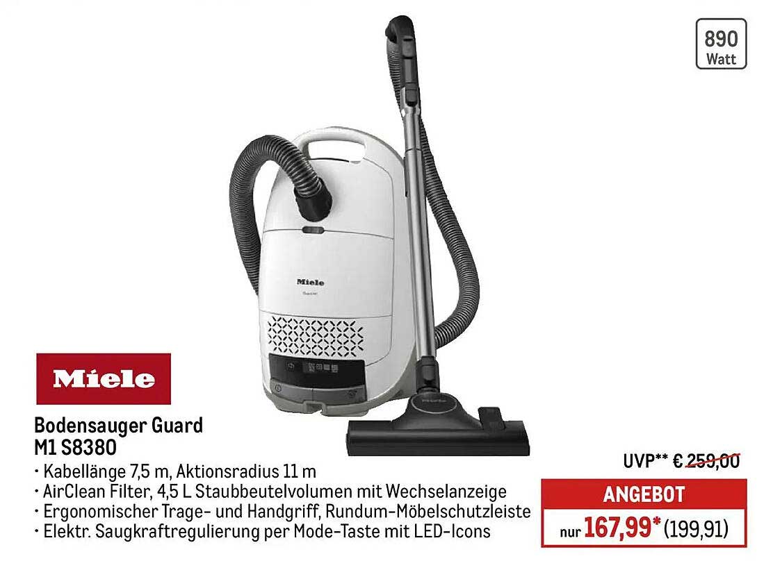 Miele Bodensauger Guard M1 S8380