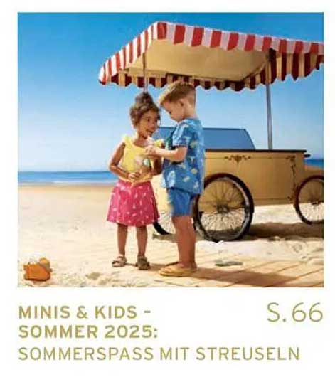 MINIS & KIDS - SOMMER 2025: SOMMERSPASS MIT STREUSELN