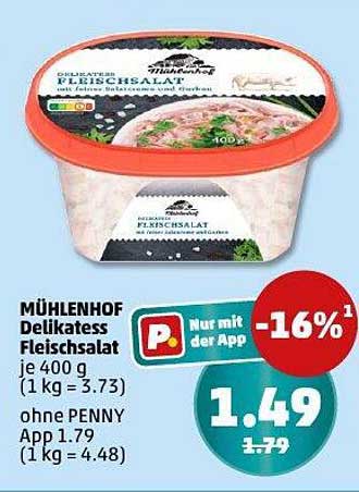 MÜHLENHOF Delikatess Fleischsalat 400 g
