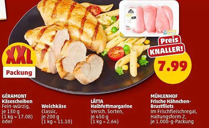 MÜHLENHOF Frische Hähnchen-Brustfilets